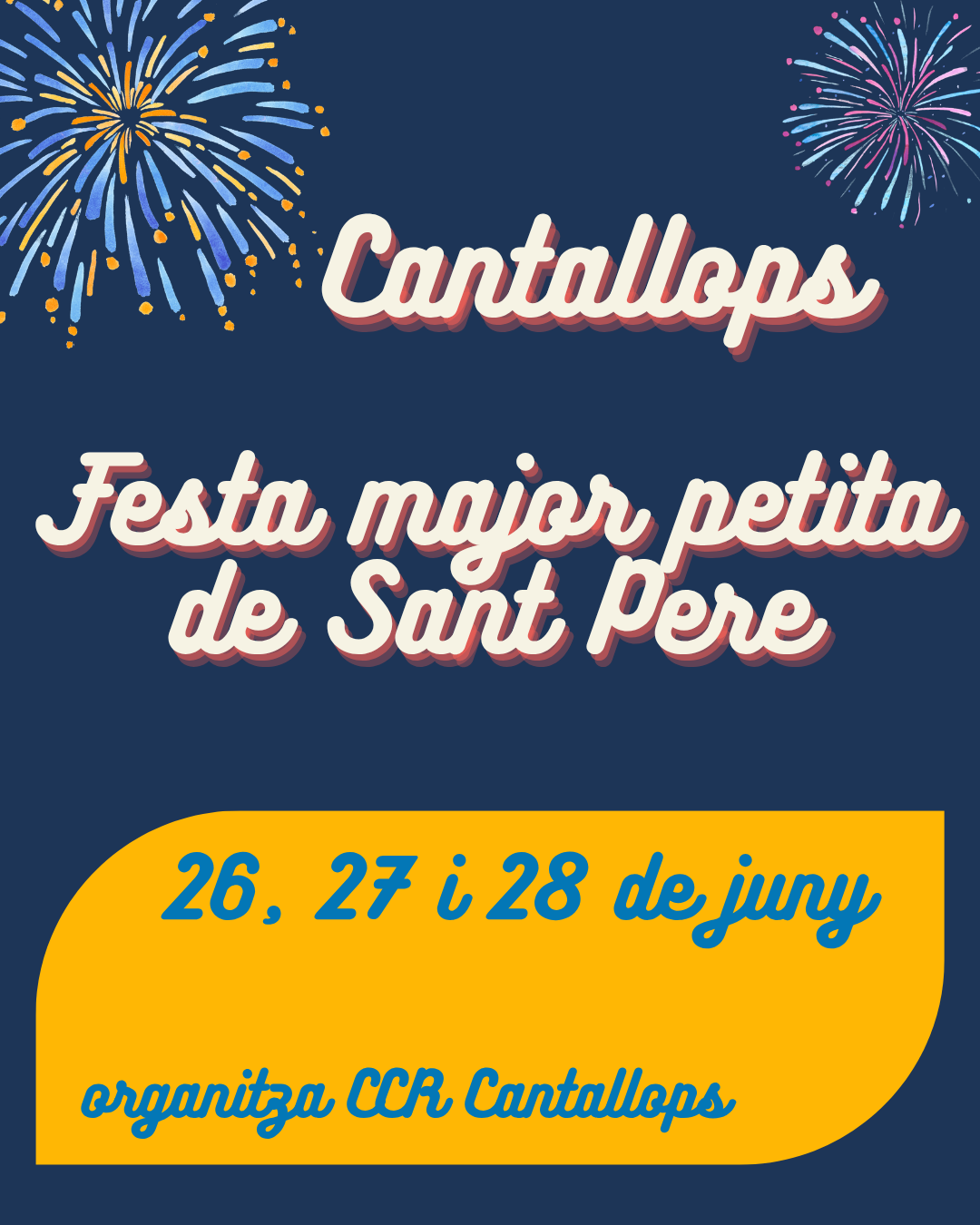 Festa Major petita de Sant Pere a Cantallops