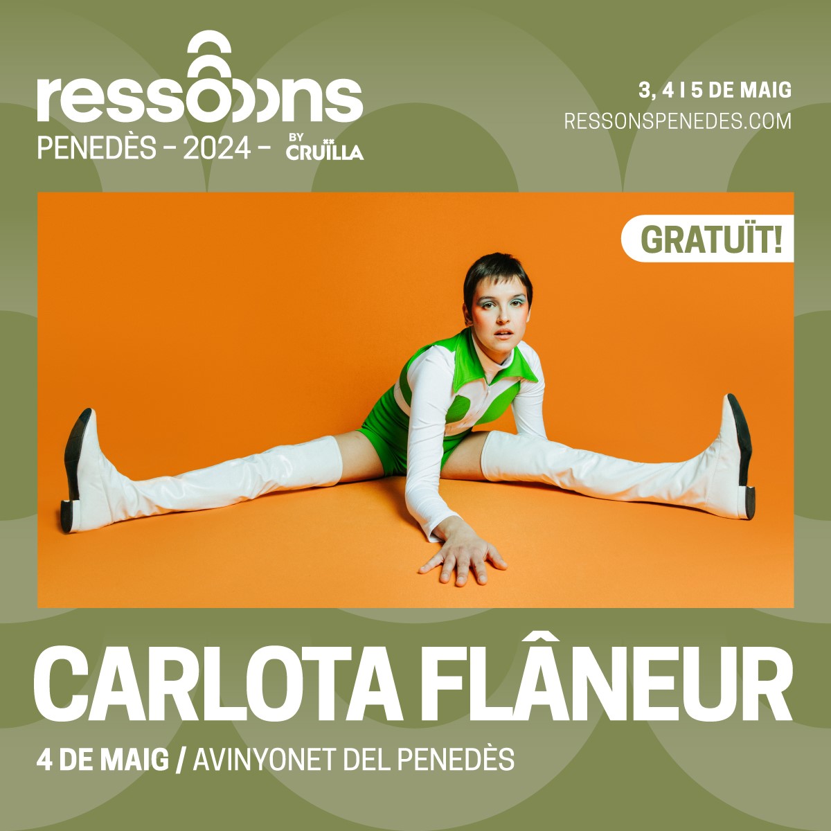 Concert de Carlota Flâneur - Festival Ressons Penedès 2024
