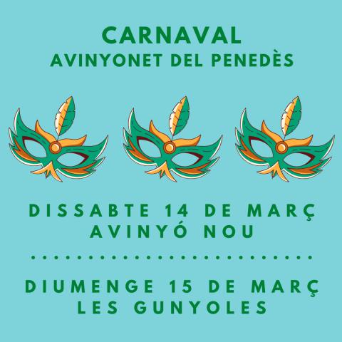 Última tanda de festes de Carnaval a Avinyonet del Penedès