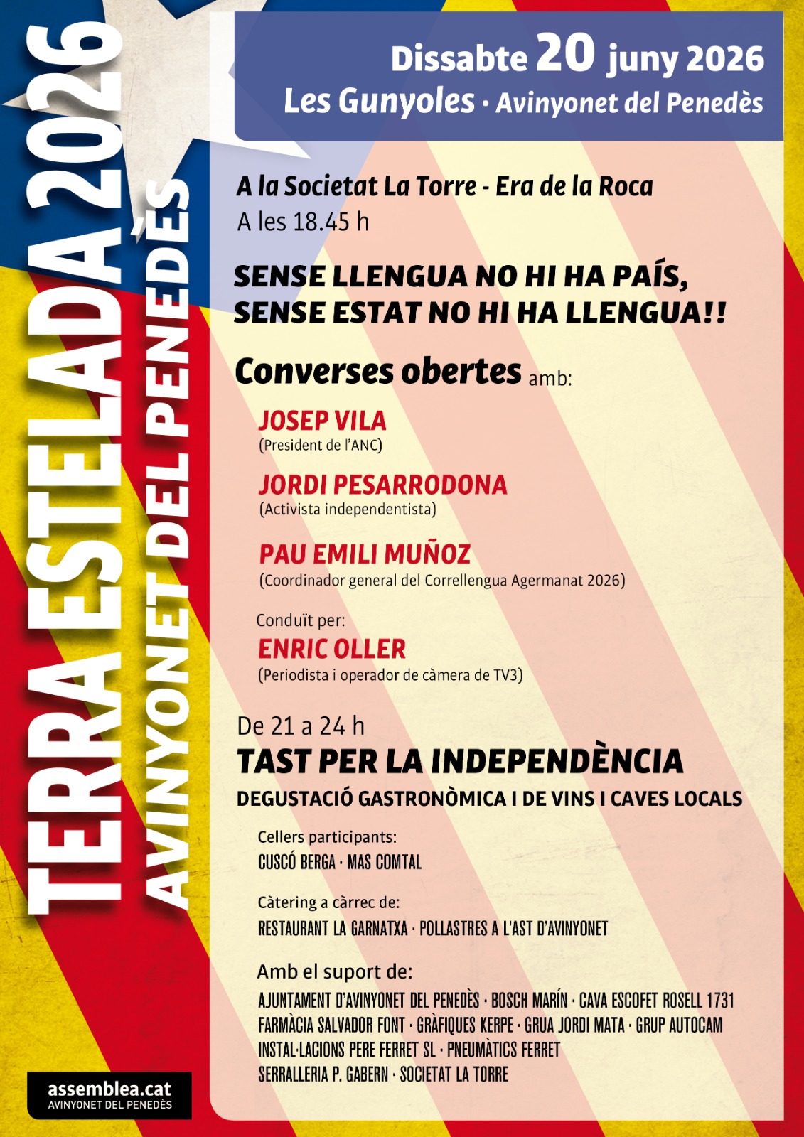 Les Gunyoles acull una nova edici&oacute; de la Terra Estelada amb debat, cultura i productes de proximitat
