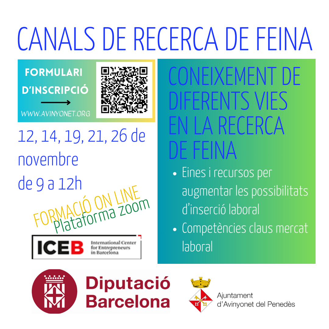 Curs Canals de recerca de feina