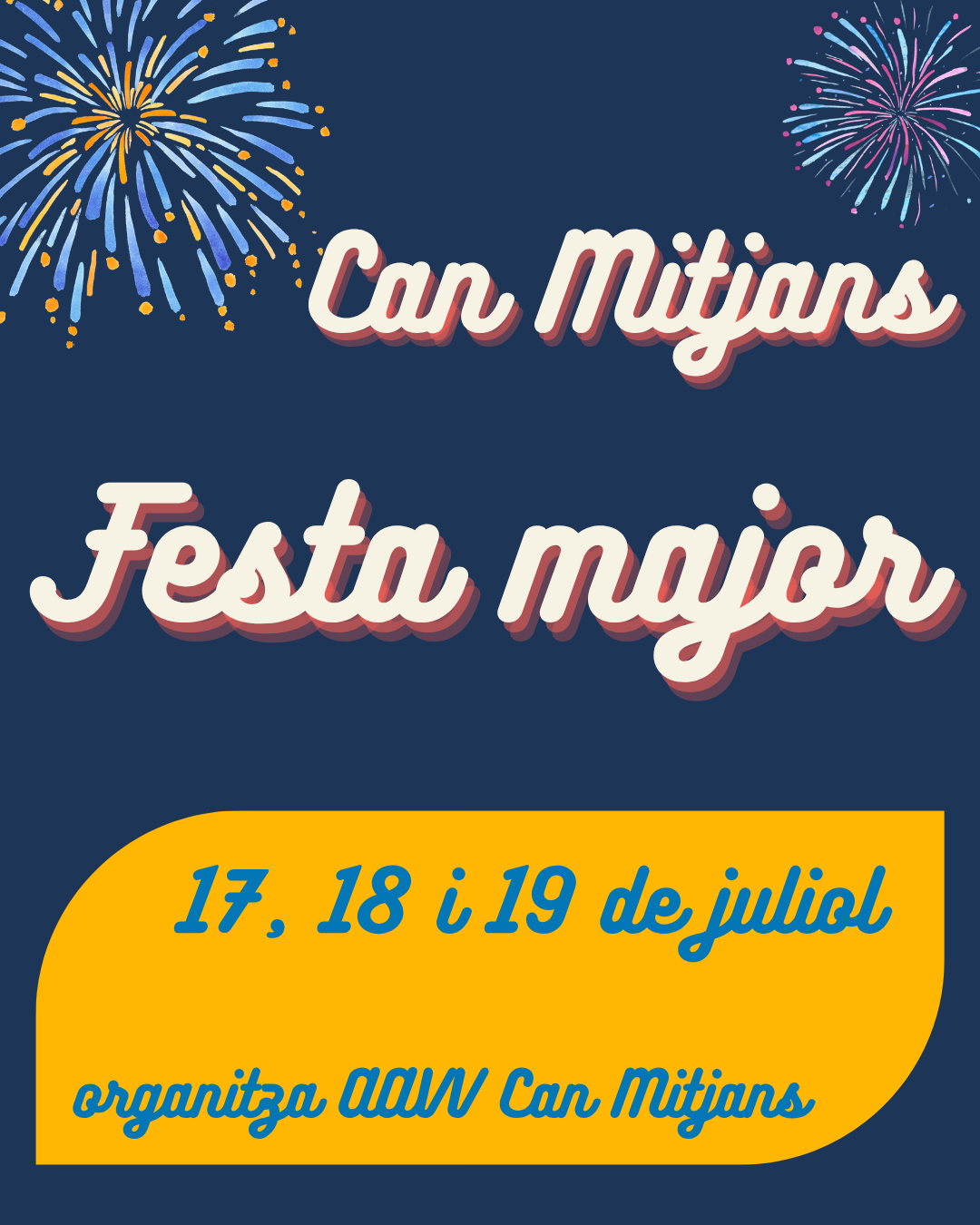 Can Mitjans dona el tret de sortida a les festes majors d'estiu d'Avinyonet del Pened&egrave;s