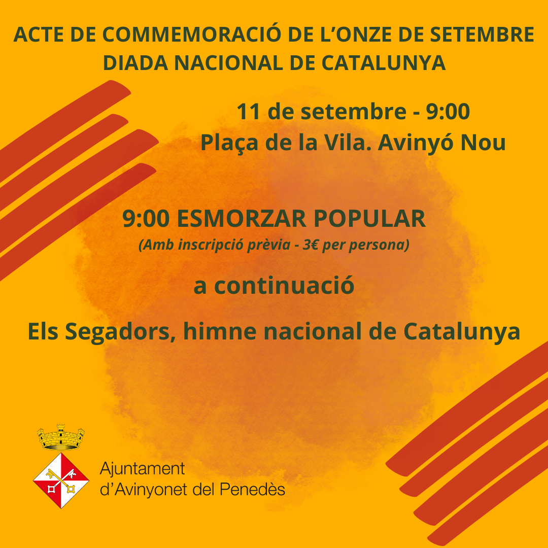 Acte de commemoració de l'Onze de setembre