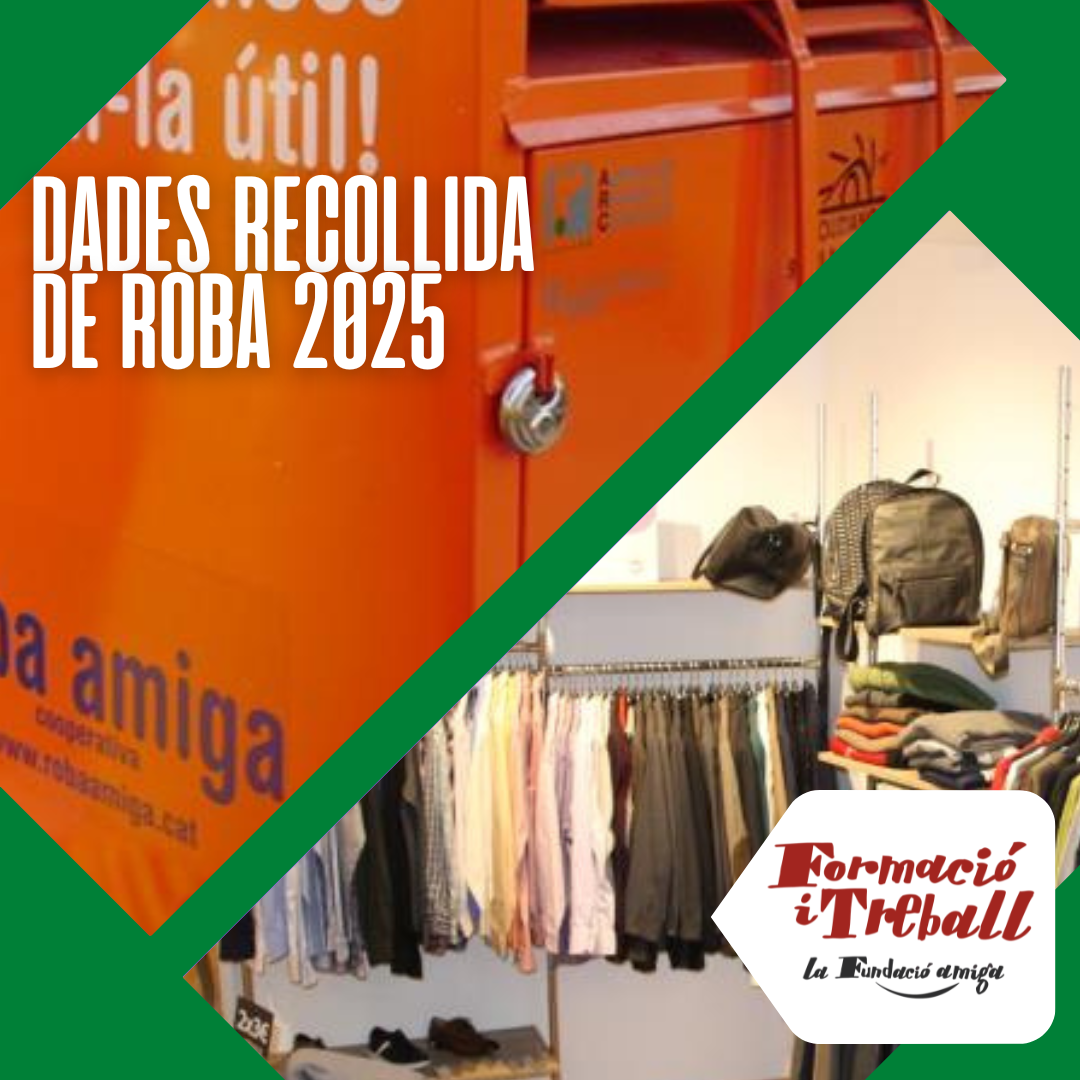 AVINYONET DEL PENEDES recull 3.237 kg de roba de segona mà gràcies al projecte tèxtil de Formació i Treball