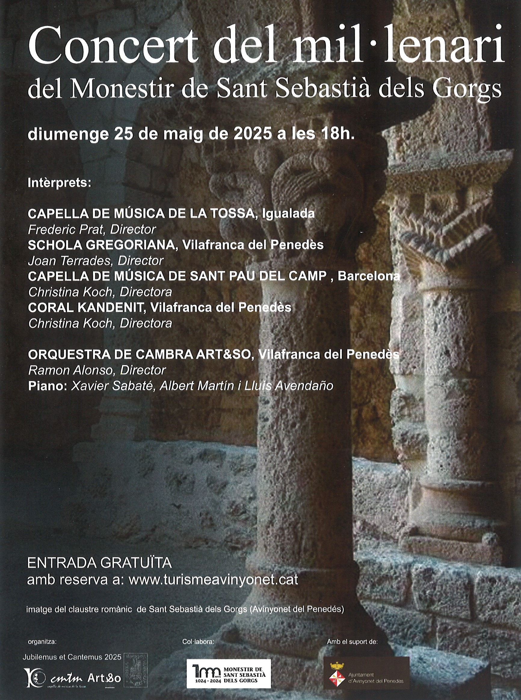 Concert de cant gregorià i polifonies