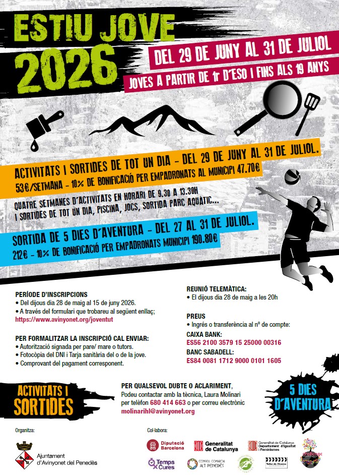 Estiu Jove 2026